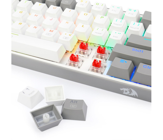 REDRAGON Fizz RGB (biała) K617WG-RGB - 1068850 - zdjęcie 8